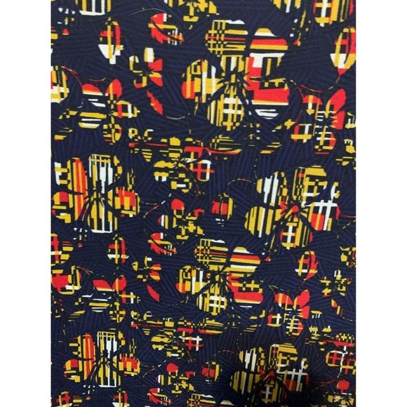 LulaRoe Tropical Floral Print T-Shirt Dress Women’s Size Small - Picture 4 of 6